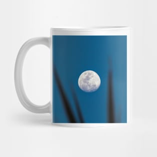 Moon Rising Through The Canopy Mug